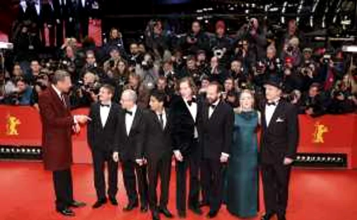 Echipa de actori a filmului „The Grand Budapest Hotel“, care a deschis Festivalul FOTO Reuters