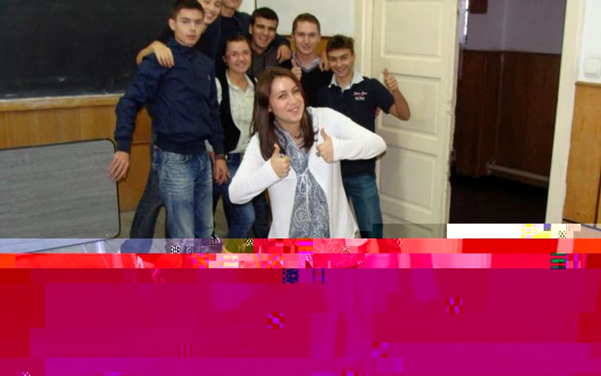 Elena Paduraru este liderul elevilor de la Colegiul Al. Lahovari