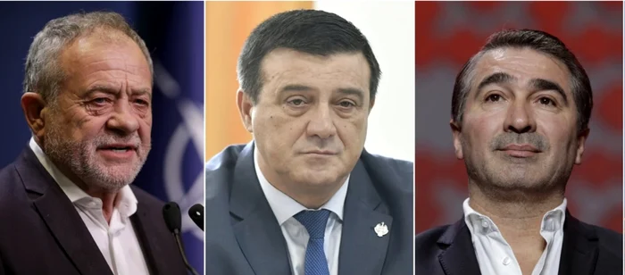 Buzatu a ajuns în arest preventiv, în timp ce alți lideri se confruntă cu probleme FOTO Colaj