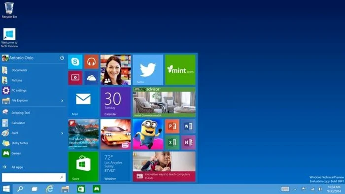 Windows 10 gratuit. Microsoft oferă noul sistem de operare gratuit, ca update, pentru utilizatorii versiunilor licenţiate anterioare