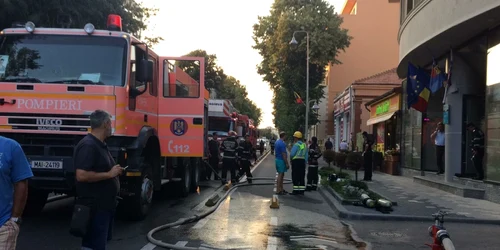 Incendiu la SPIT Constanta