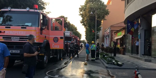 Incendiu la SPIT Constanta