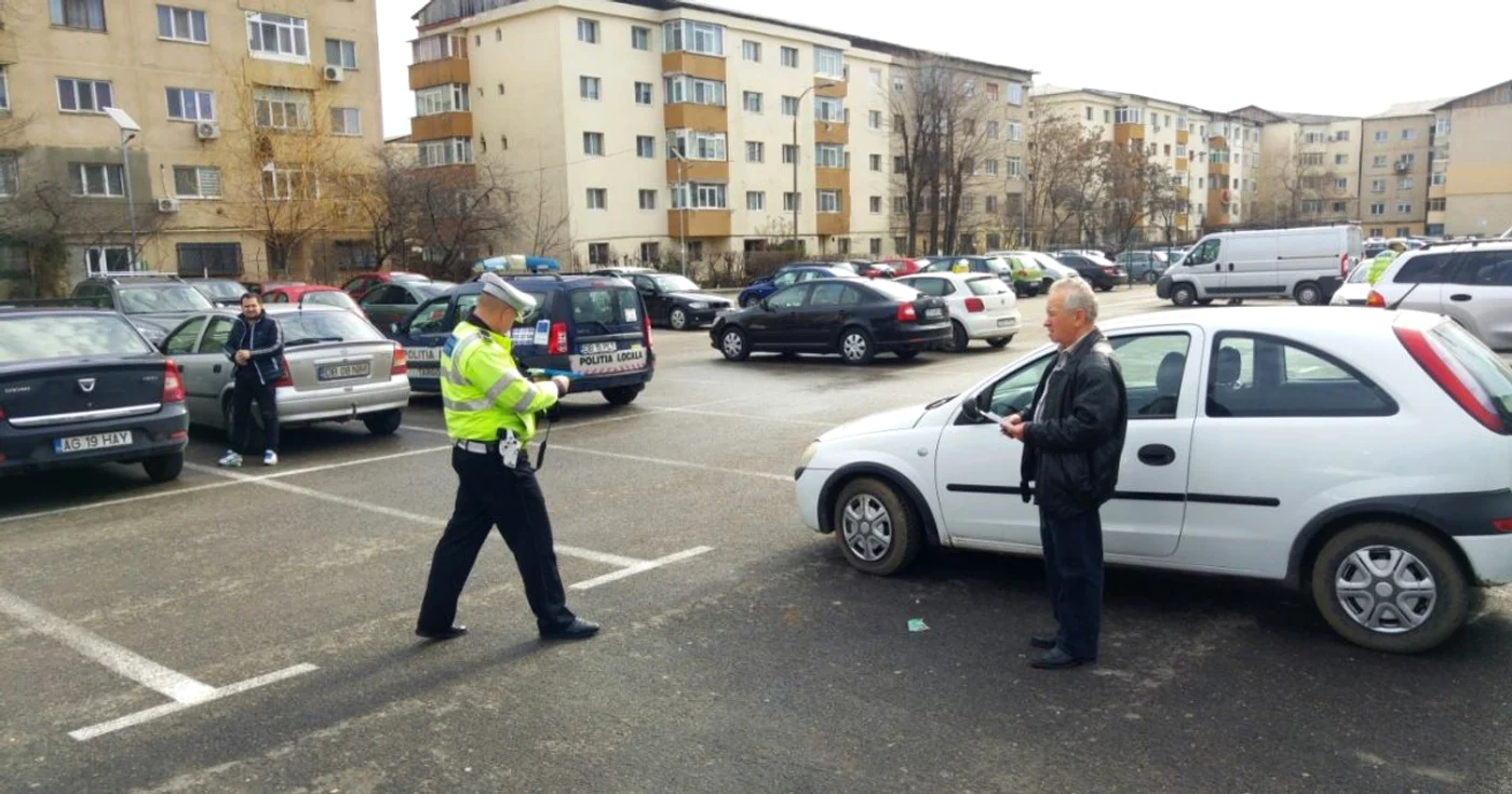 Zeci de somaţii primite de şoferi din partea Poliţiei Locale Târgovişte