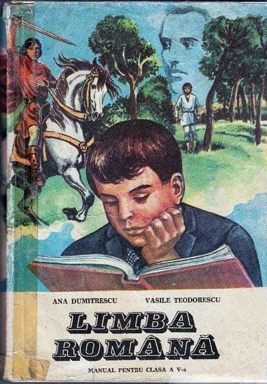 Manual de Limba română ilustrat de Valentin Tănase