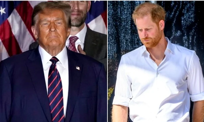 Donald Trump și Printul Harry   Profimedia jpg