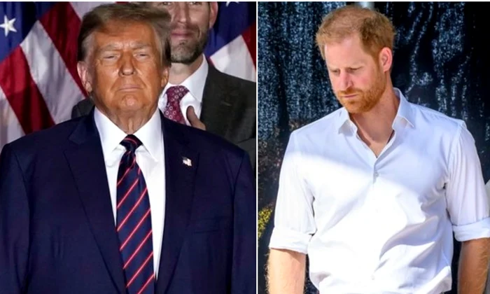 Donald Trump și Printul Harry   Profimedia jpg