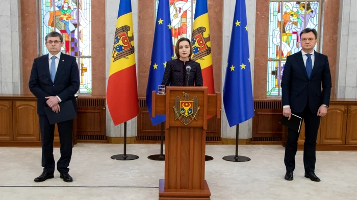 Președinta Maia Sandu prezintă candidatura lui Dorin Recean pentru funcția de prim-ministru