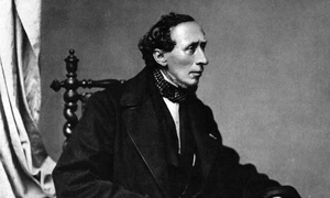 Portret al lui Hans Christian Andersen din 1860. Fotografie de Franz Hanfstaengl (© Wikimedia Commons)