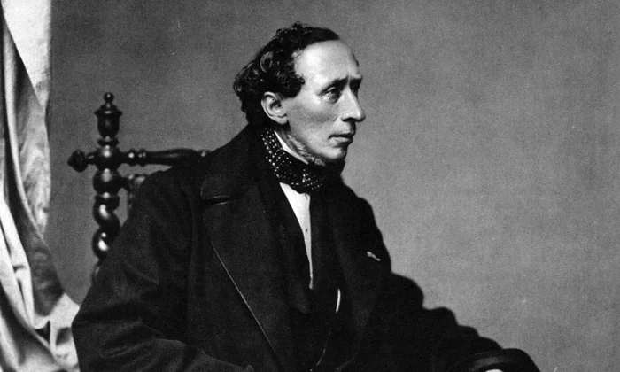 Portret al lui Hans Christian Andersen din 1860. Fotografie de Franz Hanfstaengl (© Wikimedia Commons)