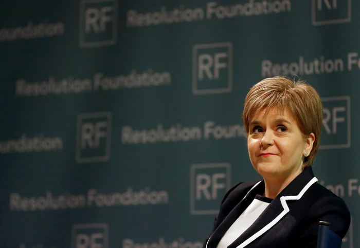 
    Nicole Sturgeon, şefa cabinetului scoţianFoto: AP  
