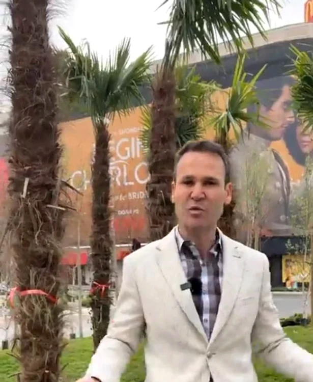 Robert Negoiță și palmierii SURSA captură video