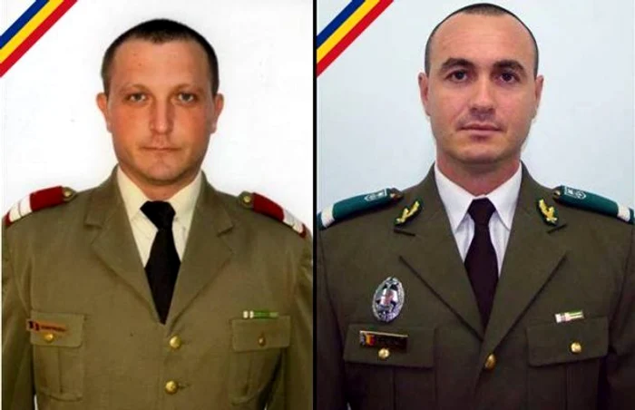 Cei doi soldați erau din unitatea de comando a Armatei române