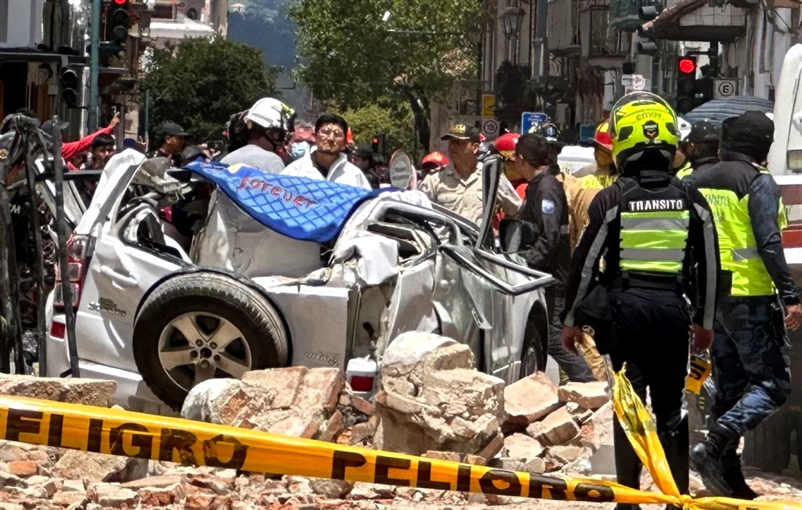 Cutremur în Ecuador 18 martie 2023 foto EPA EFE 4 jpg