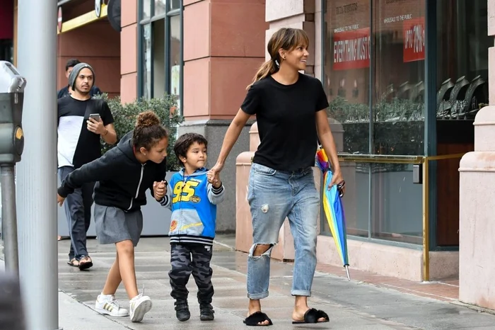 Halle Berry takes daughter Nahla to the dentist jpeg