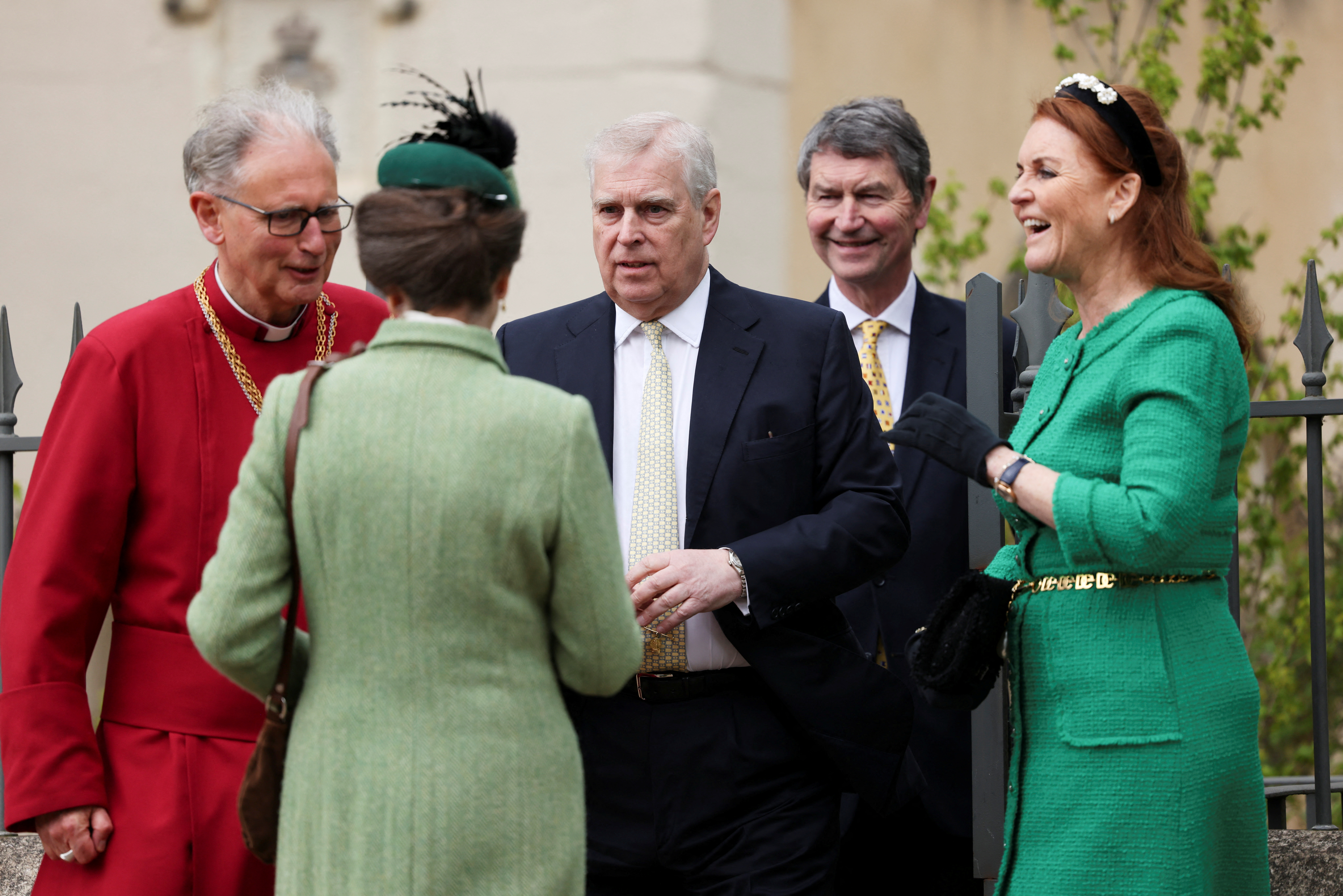 Anne, Sarah, Andrew, GettyImages