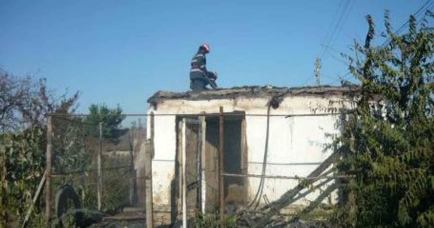 Incendiul a fost lichidat