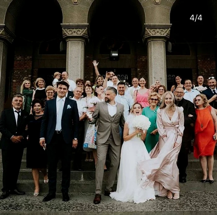 Roxana Ionescu și Tinu Vidaicu s-au cununat religios sâmbătă, 12 iuniefoto: arhiva personală/Instagram