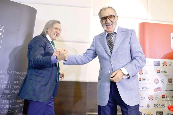 Năstase şi Ţiriac  sunt prieteni  de 60 de ani