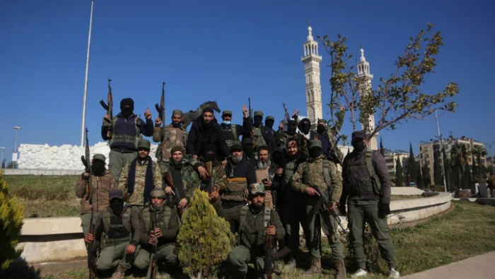 Rebelii conduși de Hayat Tahrir al-Sham (HTS). Foto: Profimedia Images