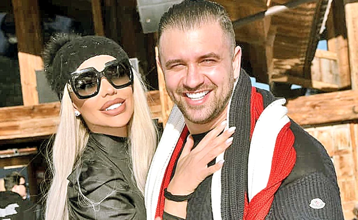 Bianca Drăgușanu și Alex Bodi, Revelion în stațiunea Courchevel
