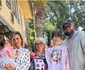 Artista, cu toată familia, în vacanța din America