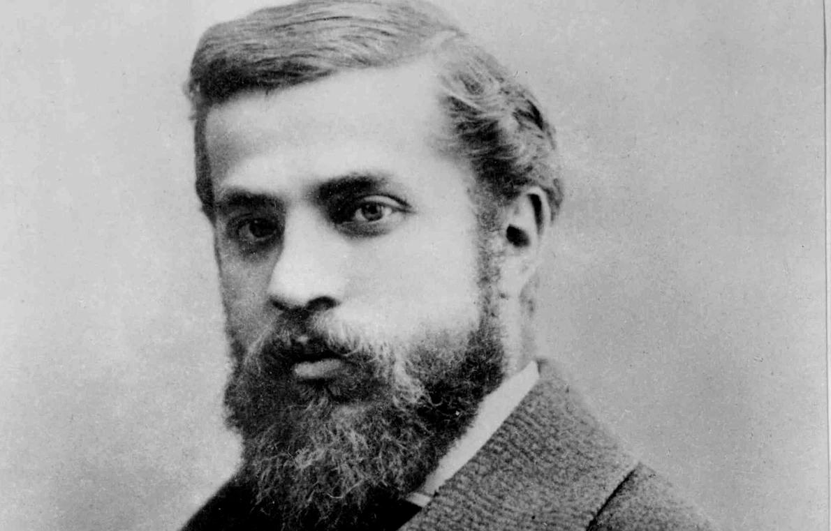 Antoni Gaudi, în 1878. fotografie de Pau Audouard Deglaire (© Wikimedia Commons)