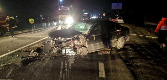 Accident pe DN1 Foto-Alesdonline.ro