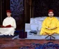 Regele Mohammed al Marocului și fiul său, Prințul Moștenitor Mulay Al Hassan. FOTO: Casa Regală marocană