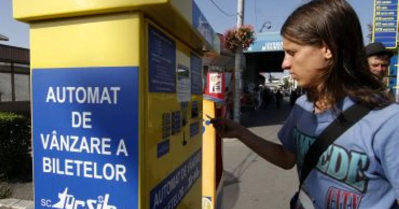 Sibiu: Municipalitatea montează automate noi de bilete