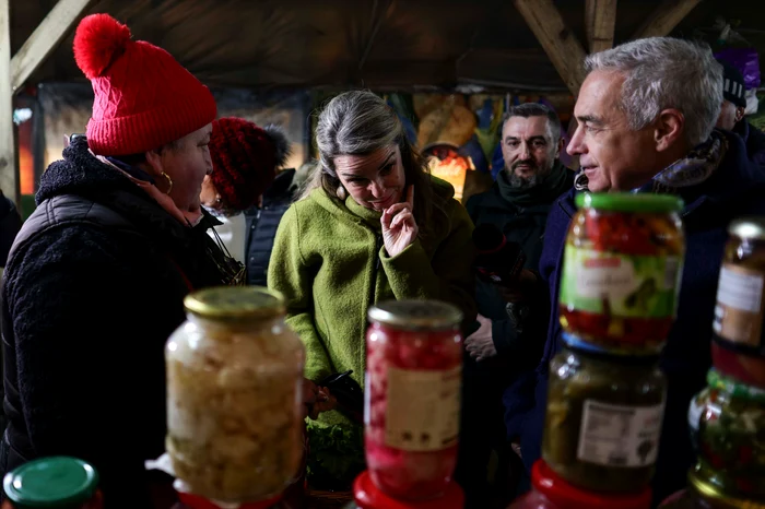 Georgescu și soția în plină campanie de imagine. FOTO: Profimedia