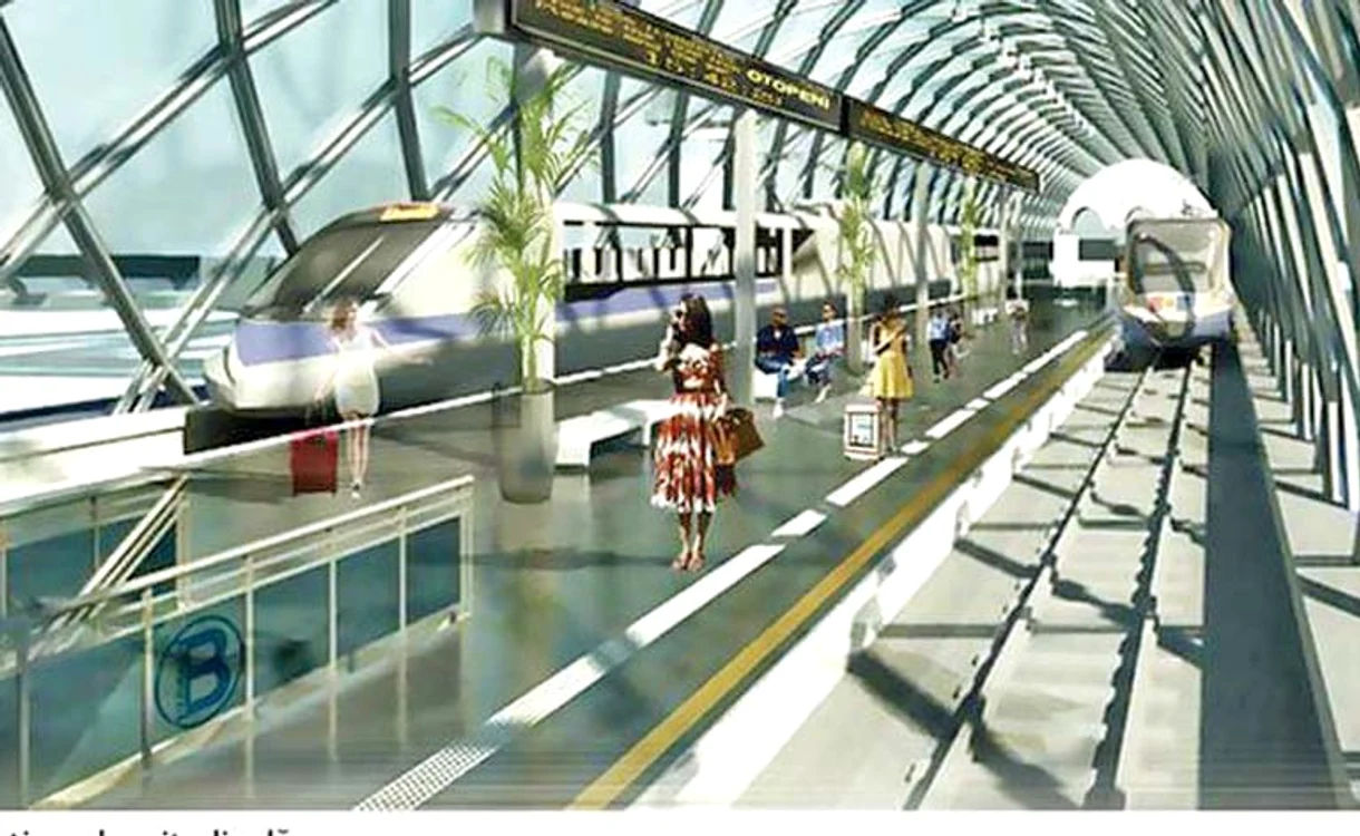 Aşa va arăta staţia care va face racordul cu Terminalul T1 al aeroportului