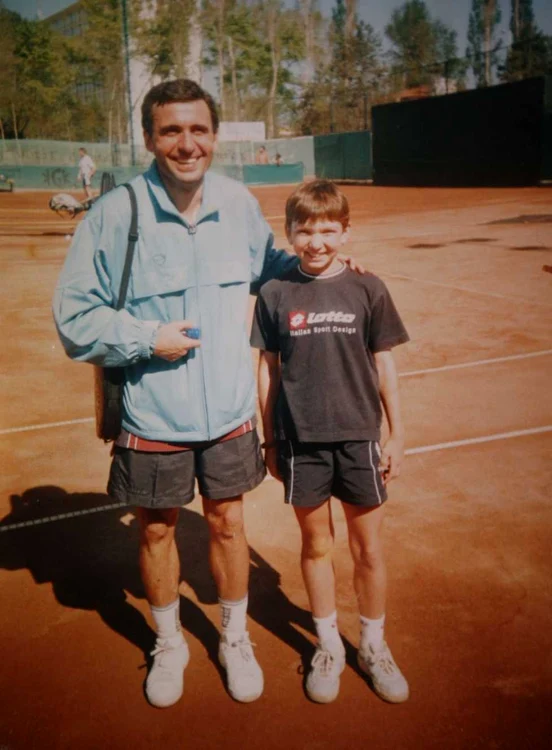 Australian Open 2015 Simona Halep copil Gheorghe Hagi