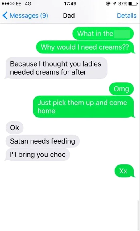 In cele din urmă, tatăl i-a pus o întrebare ciudată fiicei lui