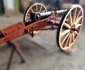 Aspecte din timpul lucrărilor de restaurare a tunului (© Colecția Muzeului Militar Național „Regele Ferdinand I”)