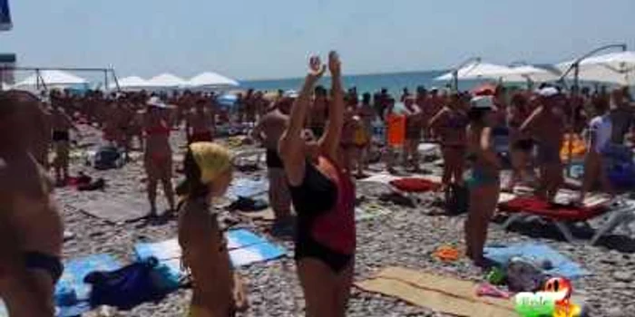 Înregistrarea video a stârnit comentarii amuzante din partea internauţilor. FOTO captură youtube.com
