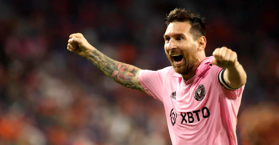 Lionel Messi a simțit din nou bucuria golului. Foto Inter Miami