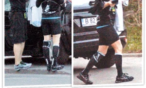 Adrian şi Cristina au plecat împreună de la antrenament gif