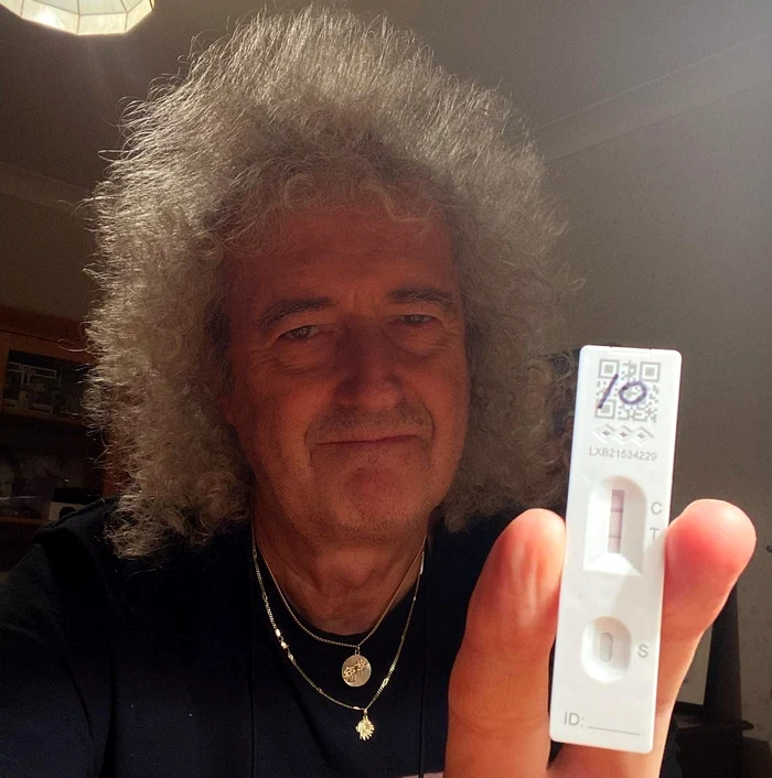 Brian May, 74 de ani, este contagios și în a 10-a zi de la infectarea cu COVID-19 - foto Instagram