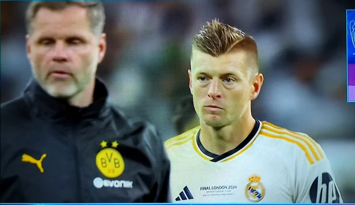 Toni Kroos, la ultimul meci pentru Real Madrid. Captură TV