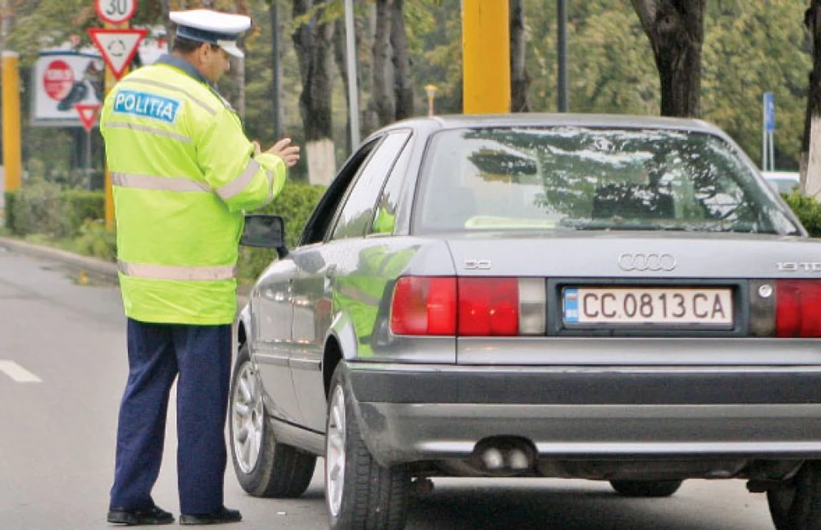 Autoturisme înmatriculate în Bulgaria (foto arhivă)