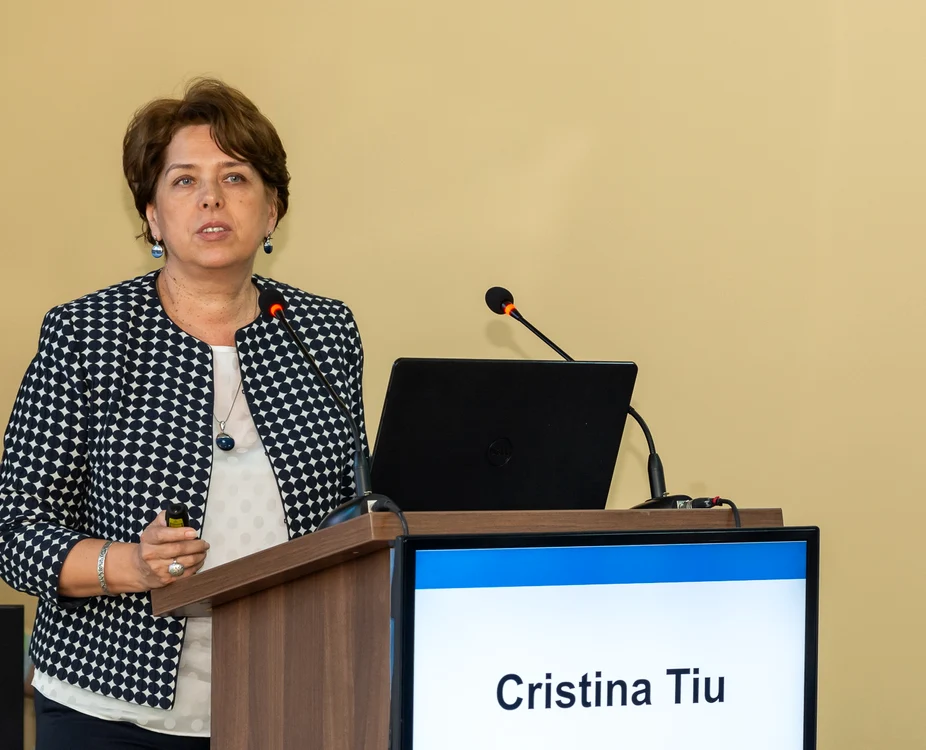 Conf. Dr. Cristina Țiu – viitorul Președinte al SNR și Șef Secție de Neurologie II din Spitalul Universitar București