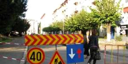 Bacău: Strada Luminii, închisă din cauza lucrărilor