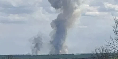 incendiu la o cladire militara din rusia foto captura