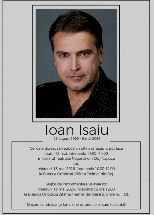 Postarea Teatrului Național din Cluj-Napoca 