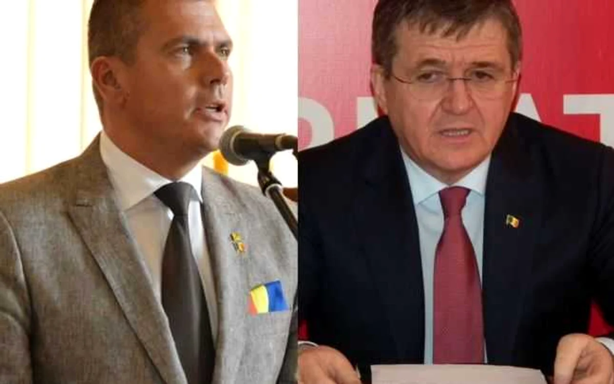 Adrian Ştef (PNL) şi Mircea Govor (PSD) nu se gândesc la separare  FOTO  arhivă