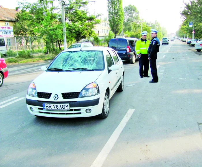 Poliţia a efectuat cercetări la locul accidentului