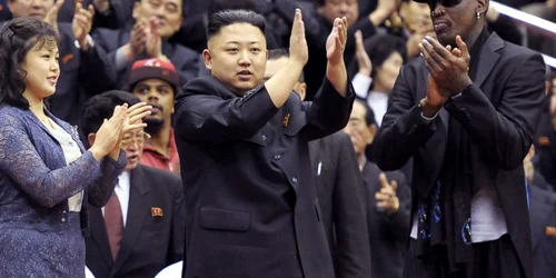 kim jong un si dennis rodman foto Profimedia