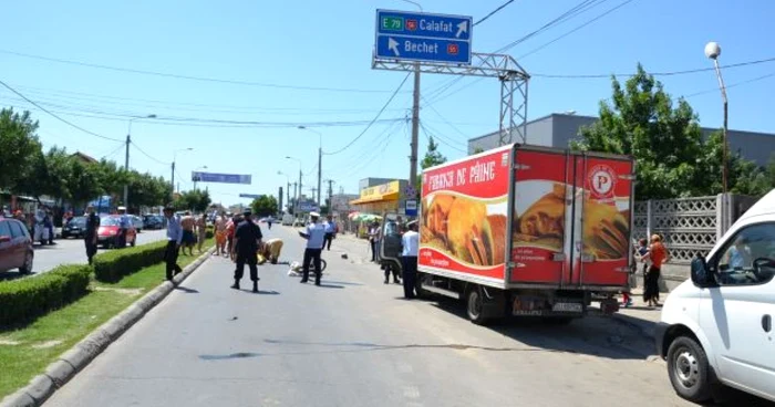 Victima a decedat imediat după producerea accidentului