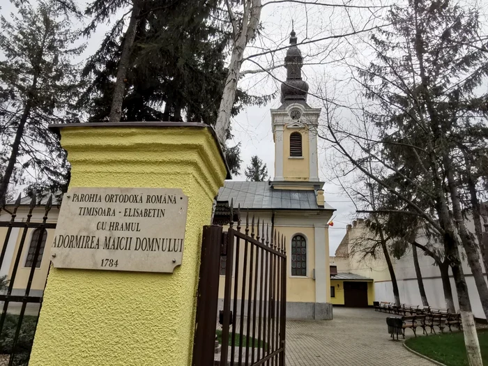 Biserica ortodoxă română din Elisabetin FOTO Ş.Both