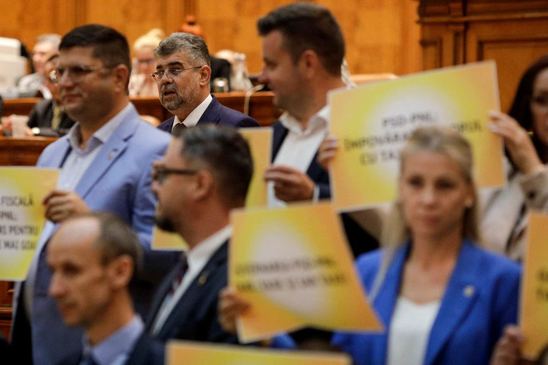 Guvernul şi-a asumat răspunderea pentru noile măsuri fiscale Foto: Inquam Photos George Călin
